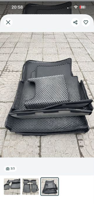 Продам Ева ковры с Киа Церато с бортами