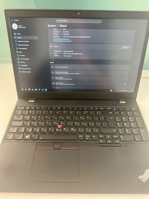 Продавам лаптоп Lenovo ThinkPad L15 Gen1