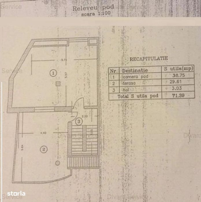 Inchiriere apartament vila terasa generoasa 30mp imobil 2002 Cotroceni