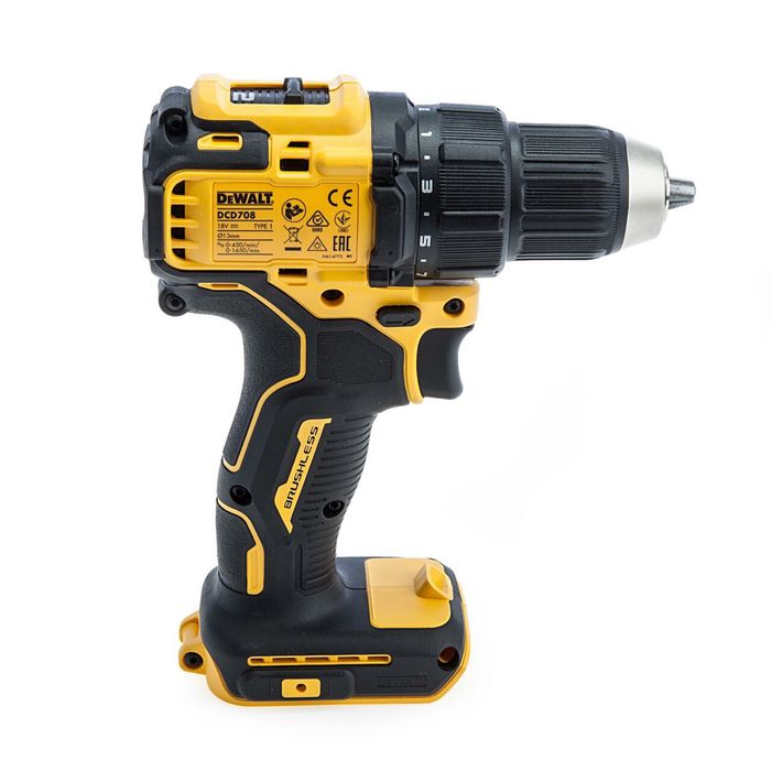 Акумулаторен Безчетков Винтоверт DeWALT DCD708N 18V XR 65Nm