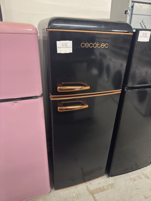 Frigider retro cu doua usi Cecotec Bolero CoolMarket 2D Origin 215, factura si garantie 12 luni