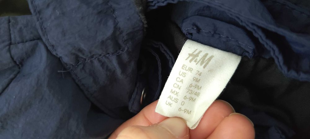 Две якета HM 4-9 месеца