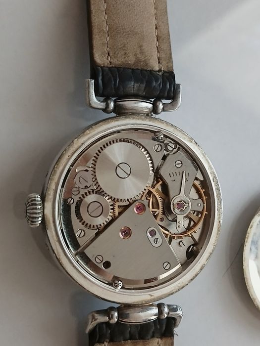 Ceas Lucien Rochat calendar moon phase argint