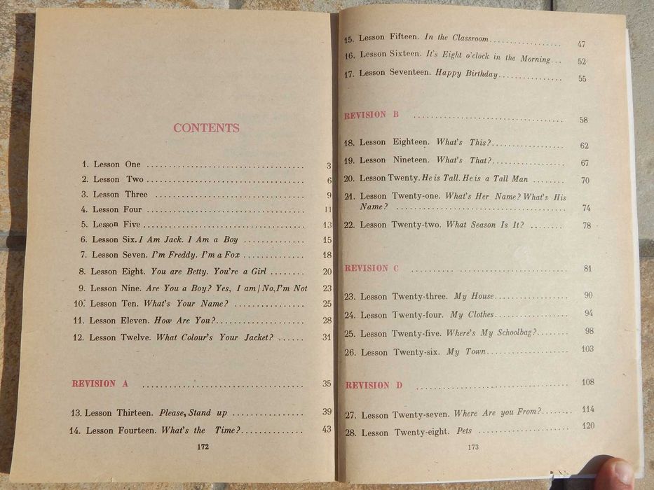 Manual limba engleza cls II Editura Didactica si Pedagogica 1994