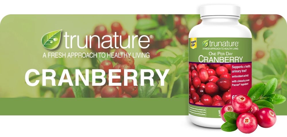 TruNature Cranberry 650mg 140 капсулы