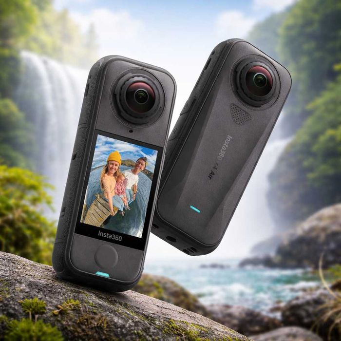Insta360 X4 Air — Компактная 360° Экшн Камера 8К. Есть доставка