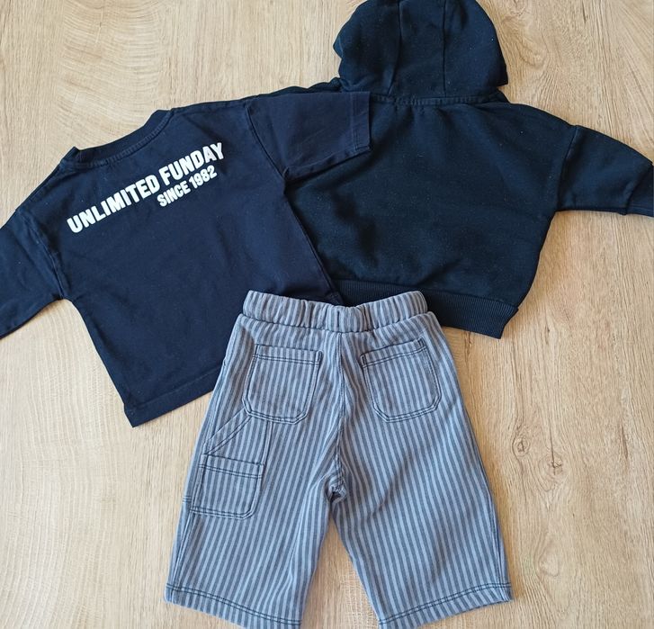 Комплектче та  Next 3-6 месеца и плетен гащеризон H&M