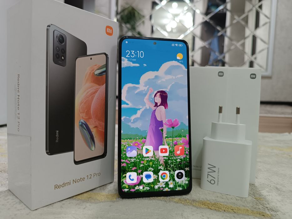 XIAOMI Note 12 Pro / 256Гб Весь комплект.