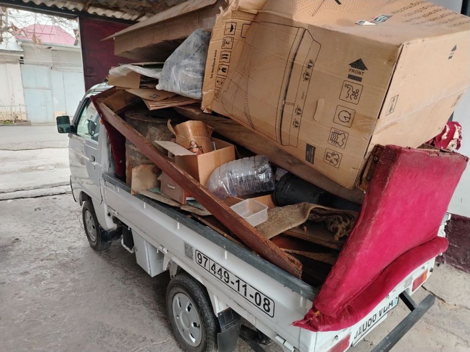 Вывоз мусор с грузчикам