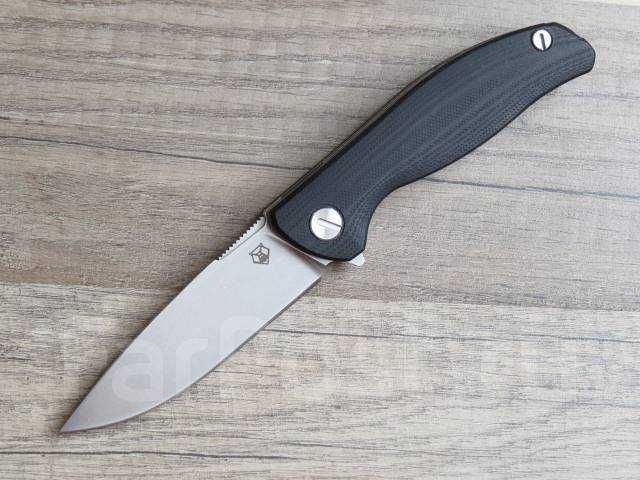 Сгъваем джобен нож флипър Silver Bear с клипс