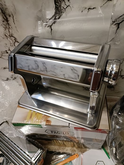 Mașina manuală inoxidabilă pentru tăiței și spaghete  Pagilo italia