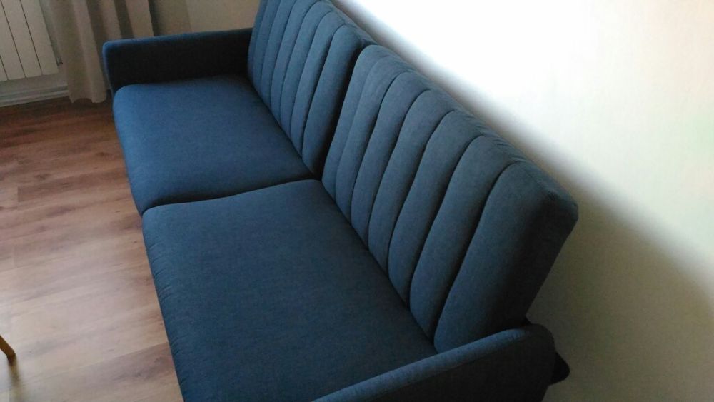 Canapea extensibila turcoaz