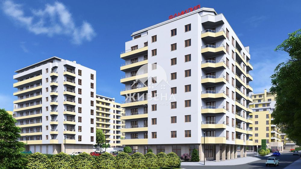 Продавам нов 3-стаен апартамент, до Техникумите и Гранд Мол