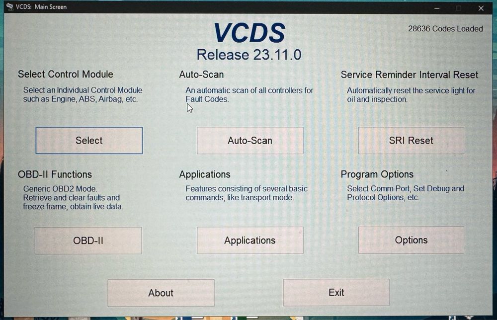 Vagcom VCDS 23.3 2024 Interfata Diagnoza VW AUDI SKODA Engleza Romana
