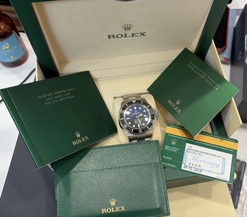 Часы Rolex Deepsea D Blue Dial 44mm