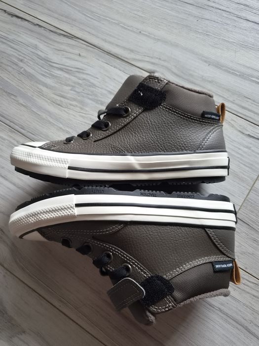Ghetuta Converse  piele copii, noi, captusiti