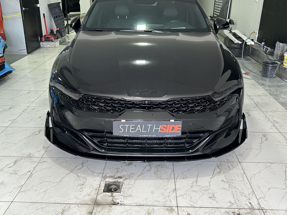 Kia K5 tuning spoller Splitter обвесы сплиттеры пороги диффузоры