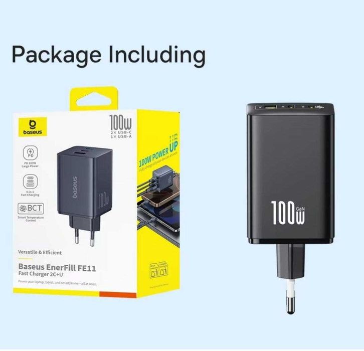 Baseus 100w Быстрое зарядное устройство