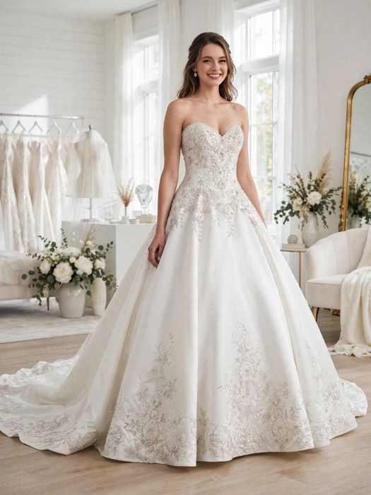Cвадебное платье — оригинал Kenneth Winston Couture Style 1749