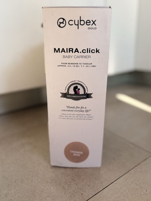 Ергономична раница Cybex MAIRA.click Cashmere Beige