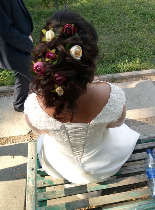 Свадебное платье большого размера plus size, регулируется XL