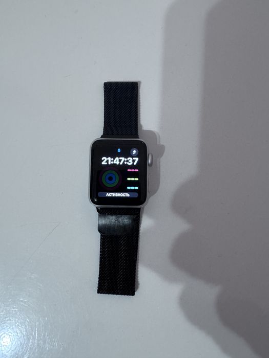 Apple watch series 3 38 mm серый
