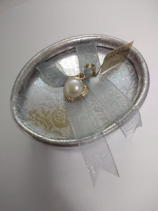 Pandantiv perla aur 14k (efn)