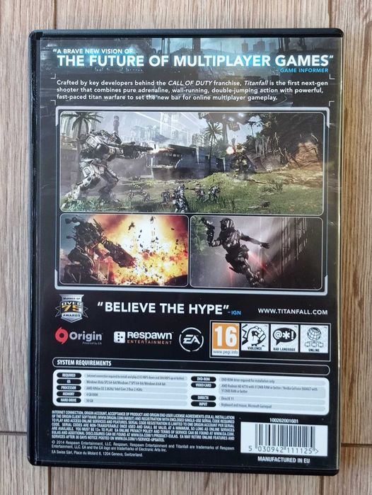 Видеоигра Titanfall (PC)