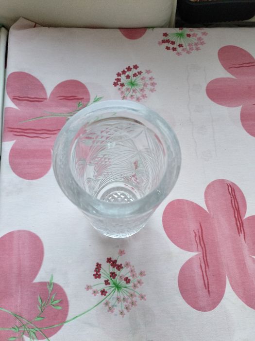 Ваза хрустальная