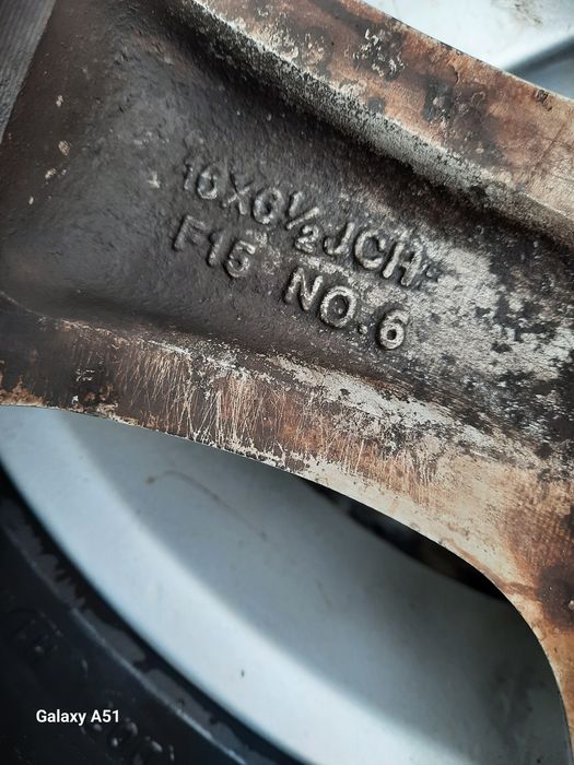 Ляти джанти с гуми 5×114.3, 16цола