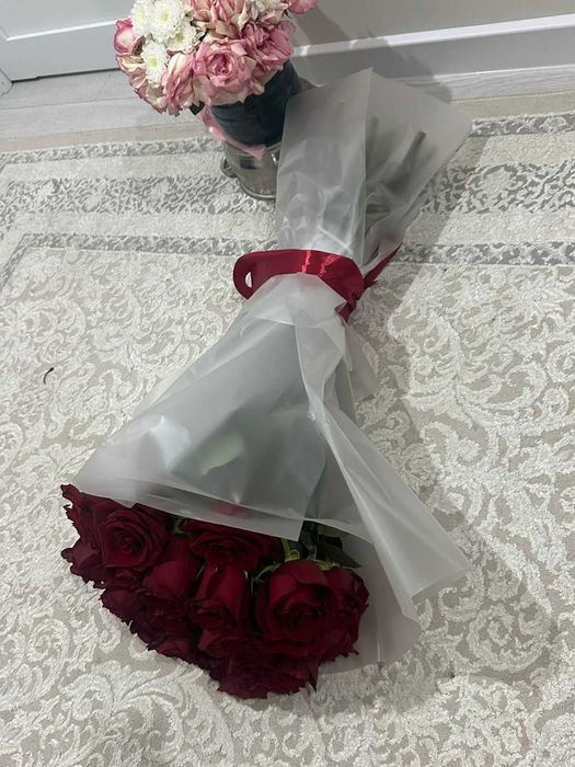 Розы красные, 50 см