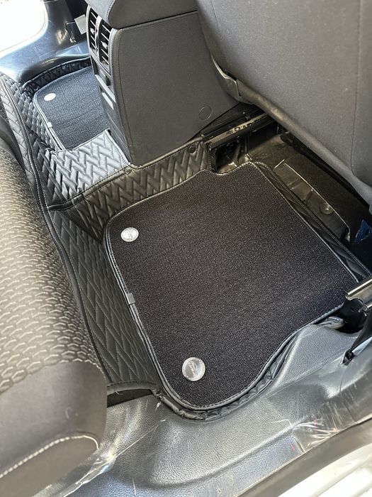 9D polik / коврики для Volkswagen Caddy