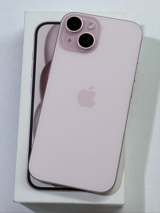 iPhone 15 Pink 95% battery