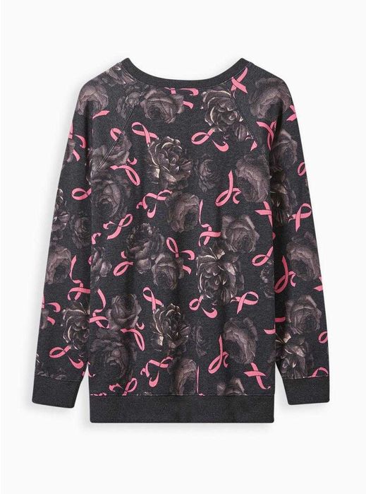 Plus size. США. Женский флисовый свитшот-свитер.