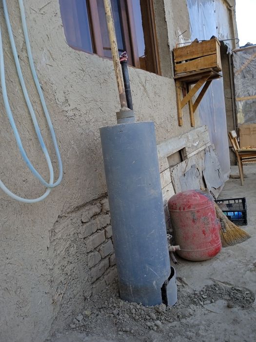 Самодельный газовый ваденной котёл Б/У