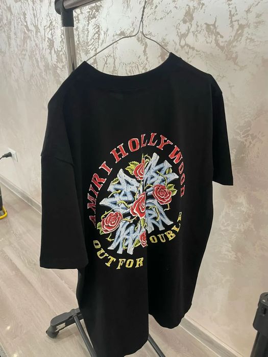 Tricou negru amiri