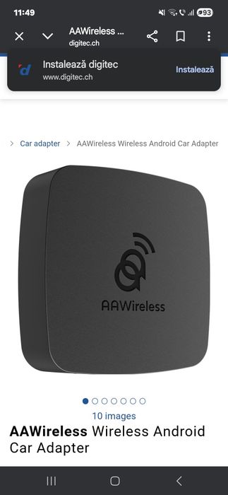 Vand adaptor android AAwirless