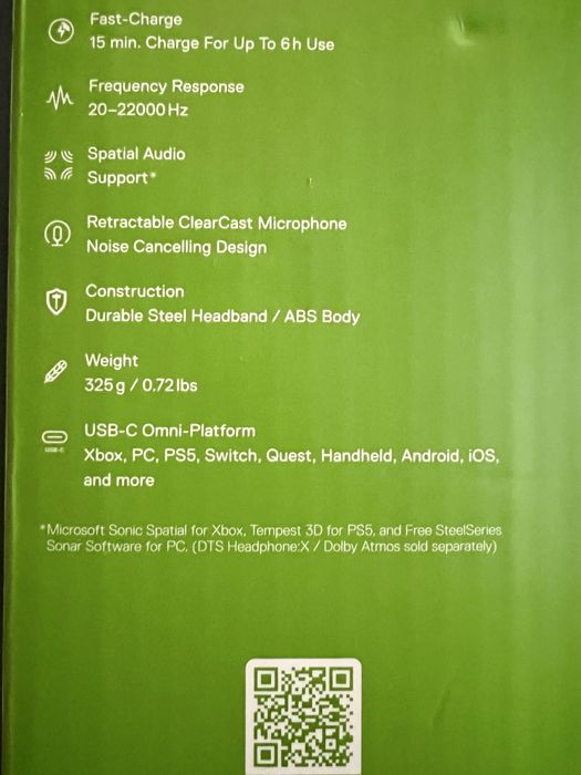 Casti gaming Steelseries Arctis Nova 7 Gen 2 (NOI)