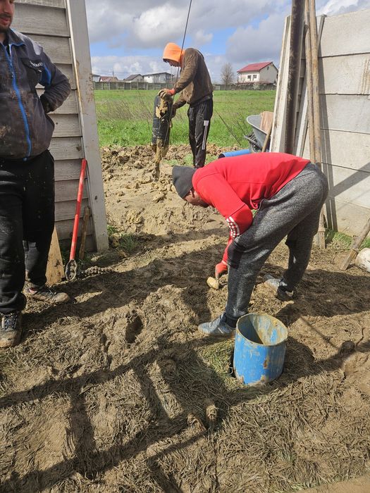 Foraje puturi apă,irigatii,piloni de 0-50 m