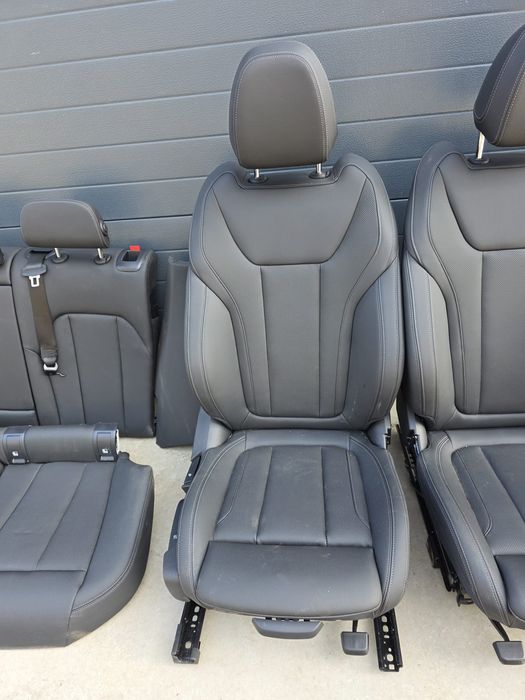 Interior scaune fata recaro sport piele neagră cu încălzire g21 lci