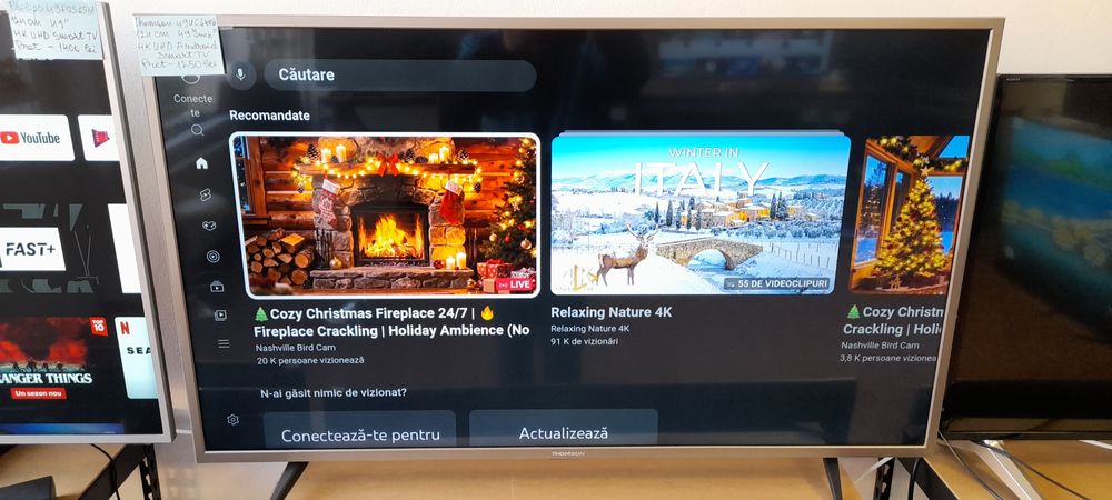 Televizor Thomson 49uc6406 de 49 de inci, UHD Android Smart TV