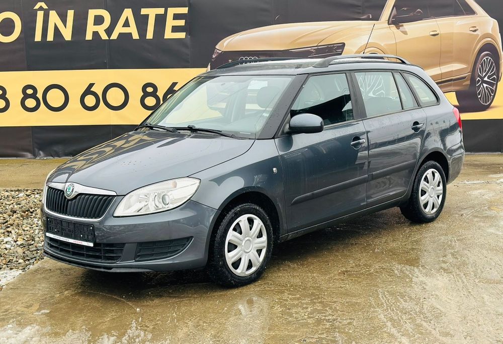 Skoda Fabia, 1.6 TDI, 2012, EURO 5, AVANS 0, rate cu BULETINUL