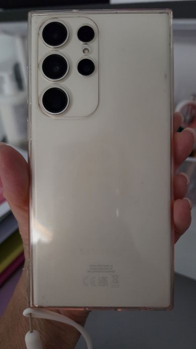 Galaxy S23 Ultra alb perlat