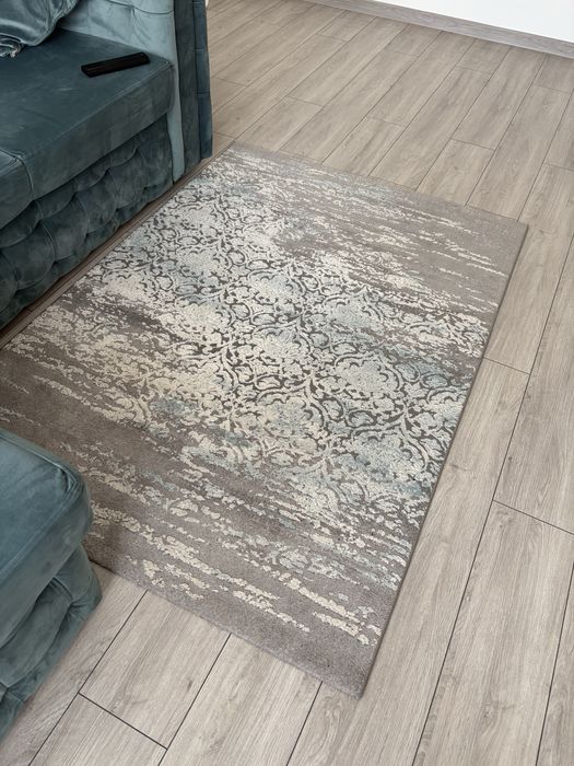 Covor gri Merinos living sau dormitor stil Mobexpert