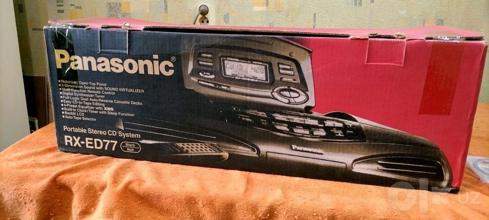 Магнитола "Panasonic" RX-ED 77  "КОБРА"