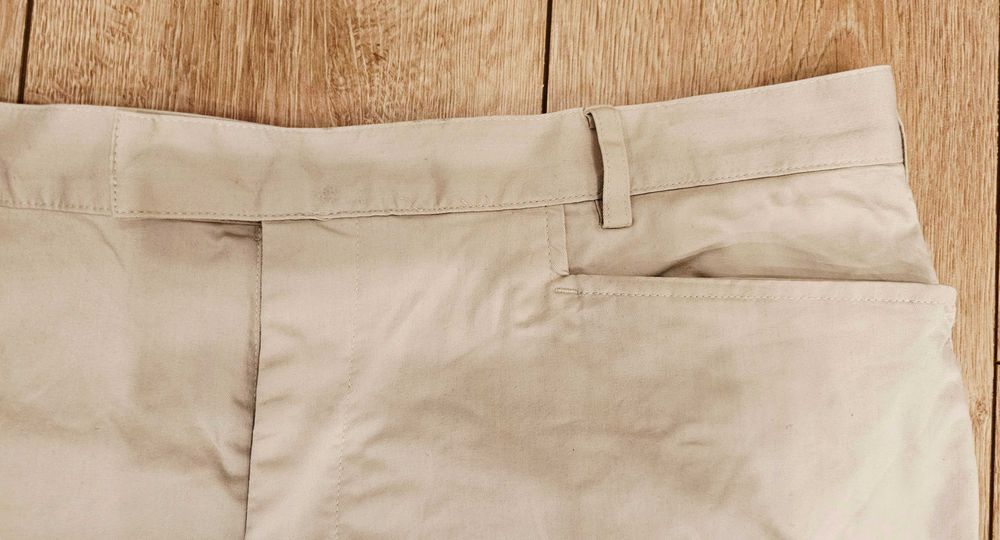 Pantaloni Nike Golf Dri-Fit  originali xl crem, culoare in trend