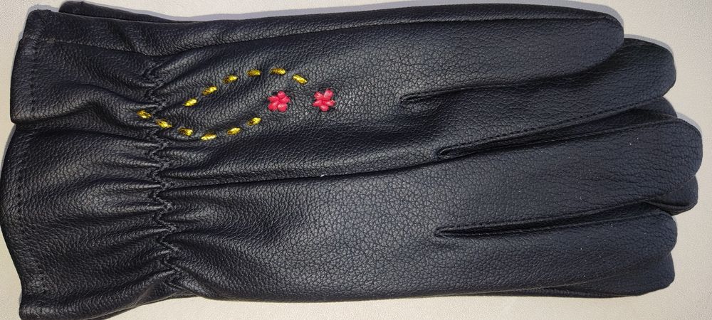 Перчатки мужские кожзам