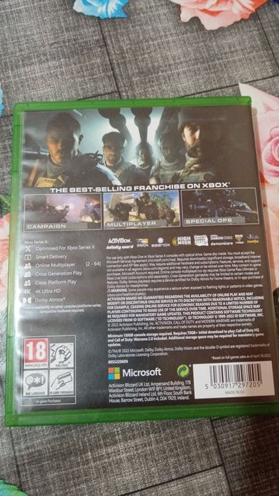 De vanzare call of duty x box one