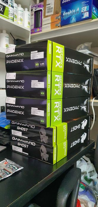 Употребявана Gainward GTX 1660 SUPER Ghost 6GB - 12 месеца гаранция, 2 бр.