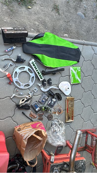 Piese kawasaki ktm kxf akrapovic